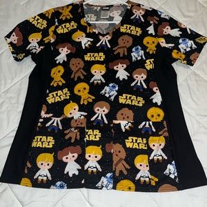 Star Wars scrub shirt